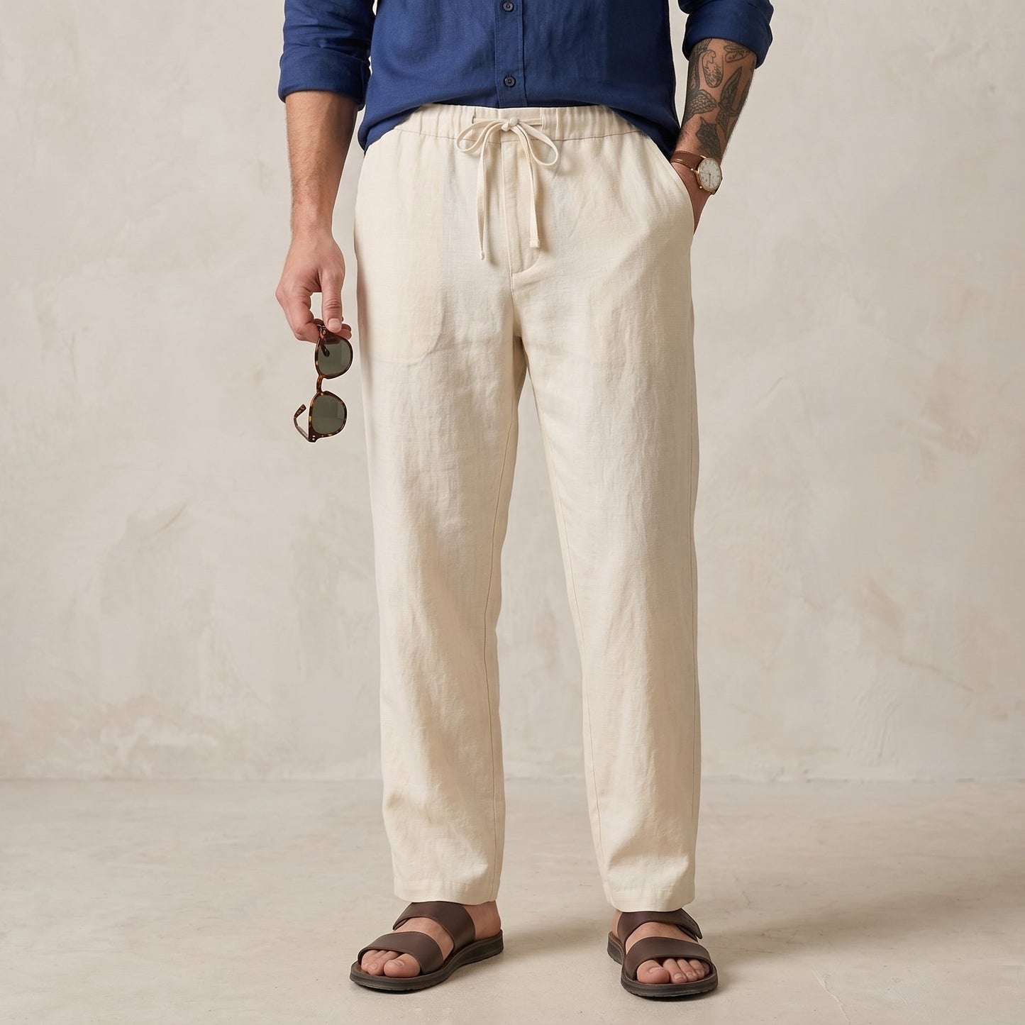 Old Money Combo Men | Navy + Off White