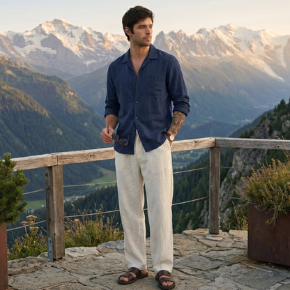 Old Money Combo Men | Navy + Off White