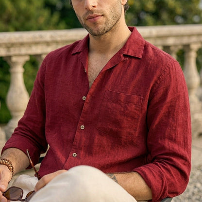 Men's Old Money Combo | Maroon & Off-White