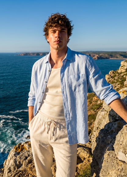 Linen Shirt and Trouser - Combo